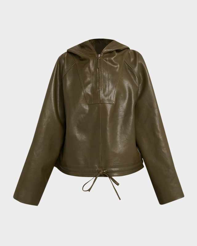 Leather Workwear Pullover
